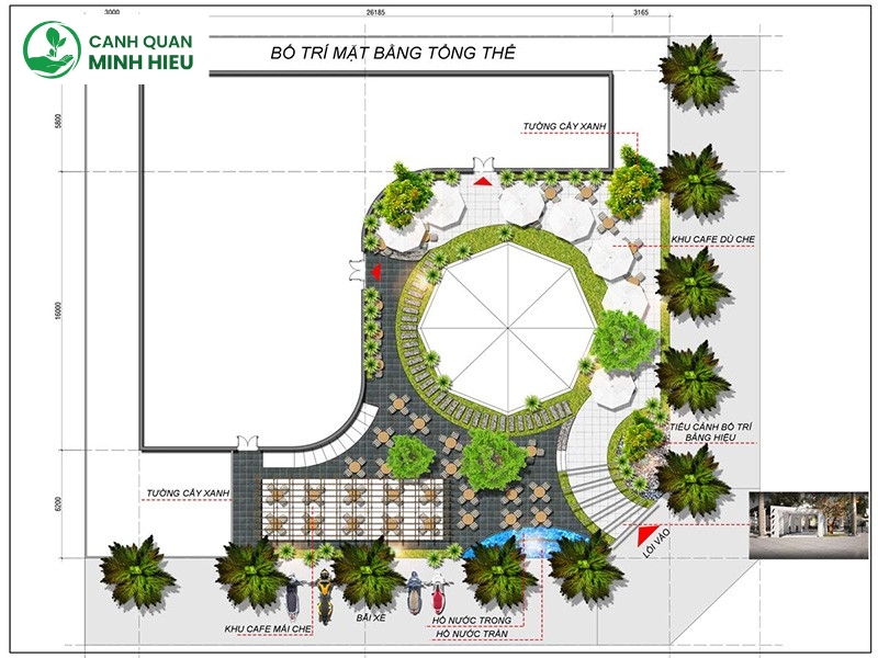 thiết kế cảnh quan Tiền Giang