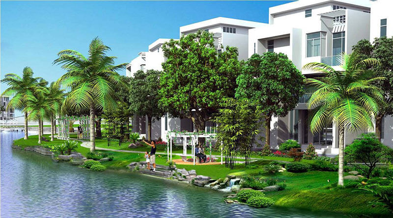 Thi Công Sân Vườn Cho Biệt Thự Ven Sông - Ven Biển