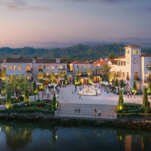 cảnh quan khu đô thị Phong cách Địa Trung Hải