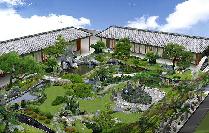 Sân Vườn Phong Cách Nhật