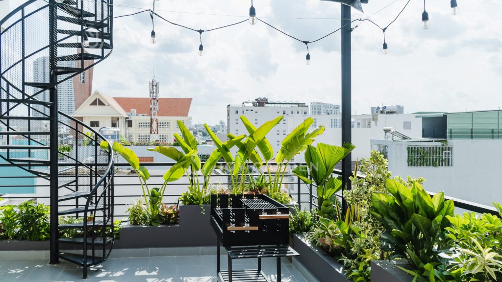 Thi Công Cảnh Quan Ban Công Phong cách Hiện đại – Tối giản