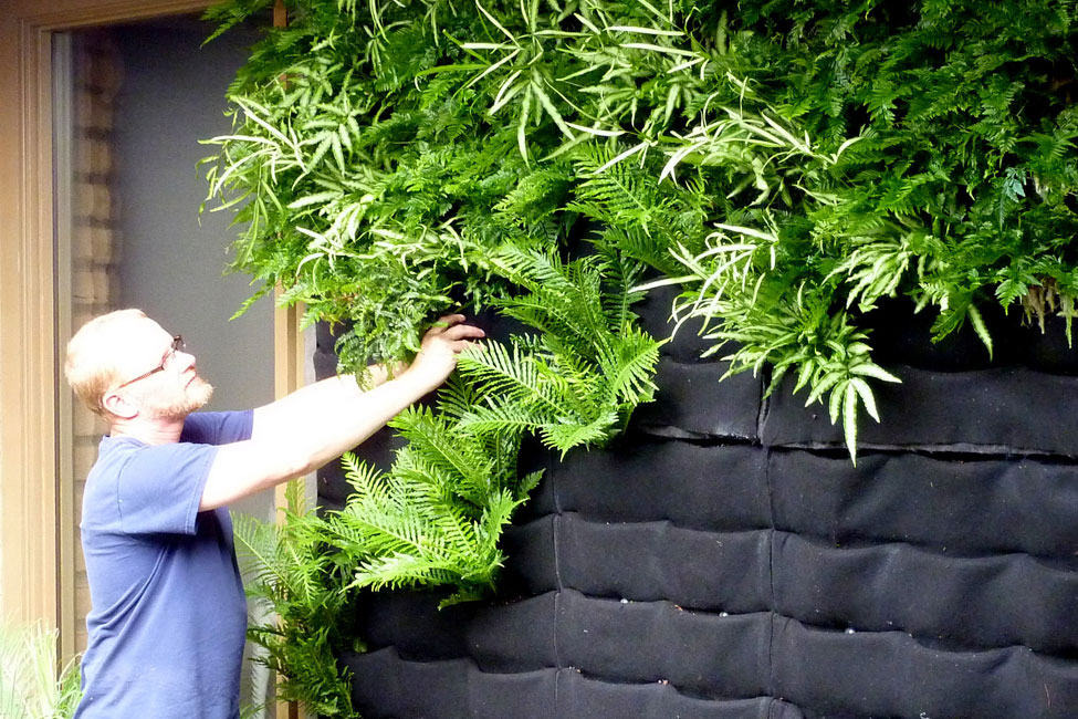 Vườn Đứng Dạng Túi Vải (Vertical Garden Pocket)