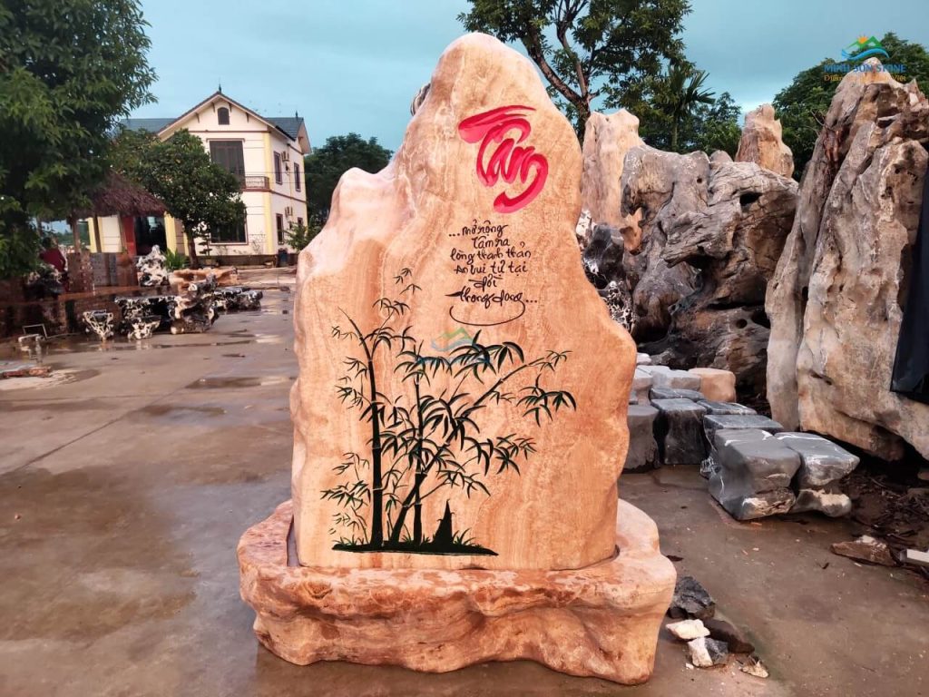Bảng Hiệu Đá Tự Nhiên 01
