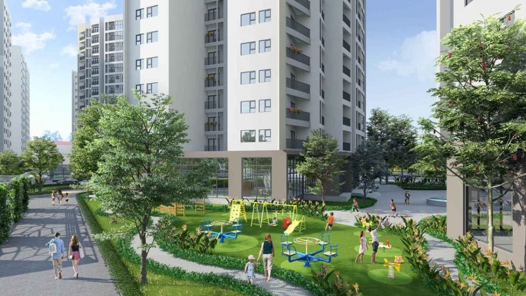 thiết kế thi công cảnh quan chung cư - khu dân cư