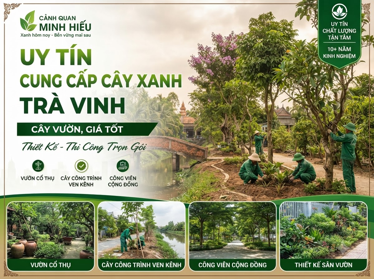 Cung Cấp Cây Xanh Trà Vinh Uy Tín, Giá Vườn