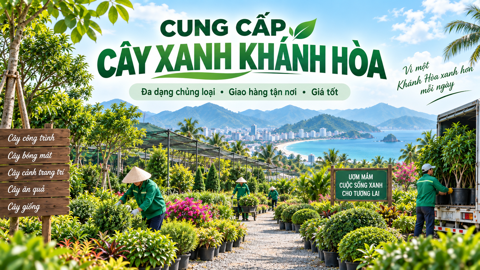cay xanh khanh hoa