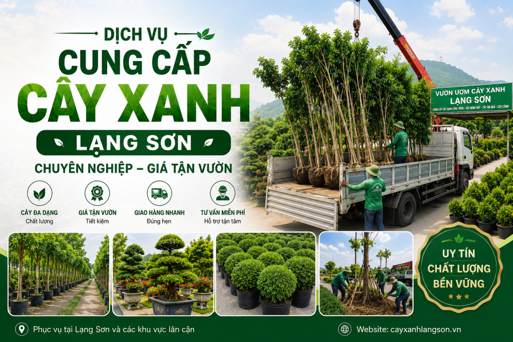 cay xanh lanh son