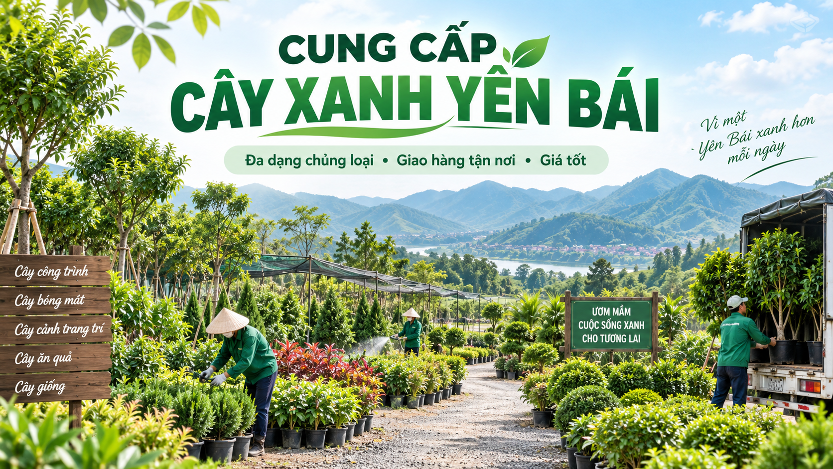 cay xanh yen bai