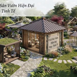 Chòi Sân Vườn Hiện Đại